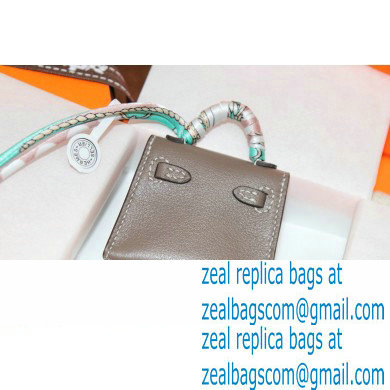 Hermes Box Mini Kelly Twilly Bag Charm 07 - Click Image to Close