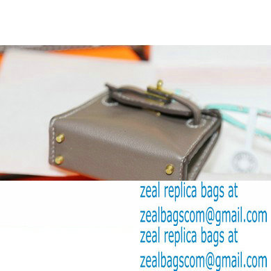 Hermes Box Mini Kelly Twilly Bag Charm 07 - Click Image to Close