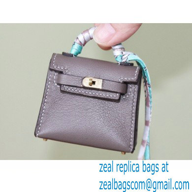 Hermes Box Mini Kelly Twilly Bag Charm 07 - Click Image to Close