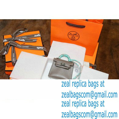 Hermes Box Mini Kelly Twilly Bag Charm 08 - Click Image to Close