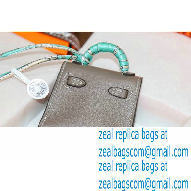 Hermes Box Mini Kelly Twilly Bag Charm 08 - Click Image to Close