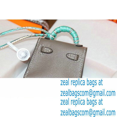 Hermes Box Mini Kelly Twilly Bag Charm 08