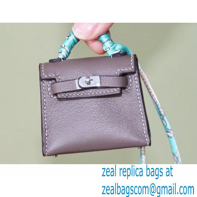 Hermes Box Mini Kelly Twilly Bag Charm 08 - Click Image to Close