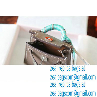 Hermes Box Mini Kelly Twilly Bag Charm 08