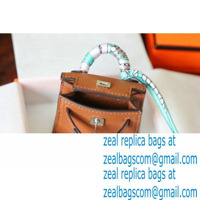 Hermes Box Mini Kelly Twilly Bag Charm 10