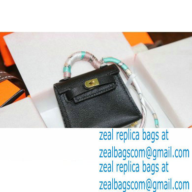 Hermes Box Mini Kelly Twilly Bag Charm 11 - Click Image to Close