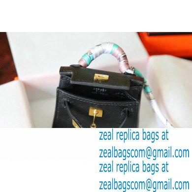 Hermes Box Mini Kelly Twilly Bag Charm 11