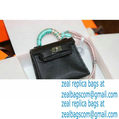 Hermes Box Mini Kelly Twilly Bag Charm 12