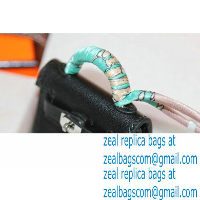 Hermes Box Mini Kelly Twilly Bag Charm 12