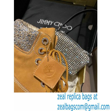 Jimmy Choo JC X TIMBERLAND/F Boots with Crystal Collar 2020 - Click Image to Close