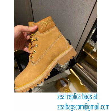 Jimmy Choo JC X TIMBERLAND/F Boots with Gold Glitter 2020