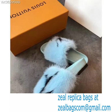 Louis Vuitton Digital Exclusive Bom Dia Mule 1A4G98 Blue