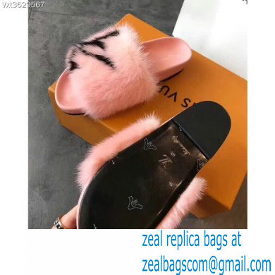 Louis Vuitton Digital Exclusive Bom Dia Mule 1A4G98 Pink - Click Image to Close