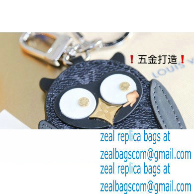 Louis Vuitton Owl Bag Charm and Key Holder M69482 Black