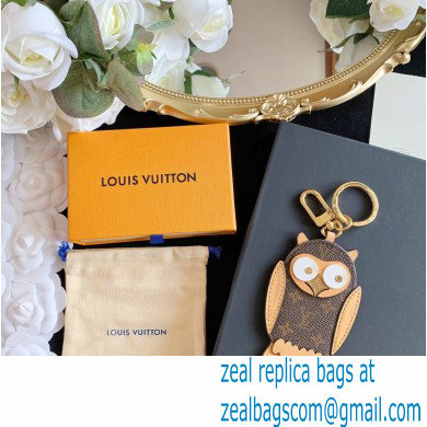 Louis Vuitton Owl Bag Charm and Key Holder M69482 Brown