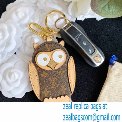 Louis Vuitton Owl Bag Charm and Key Holder M69482 Brown - Click Image to Close