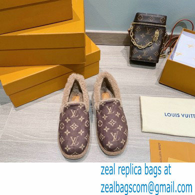 Louis Vuitton Shearling Lining Flat Loafers 01 2020 - Click Image to Close