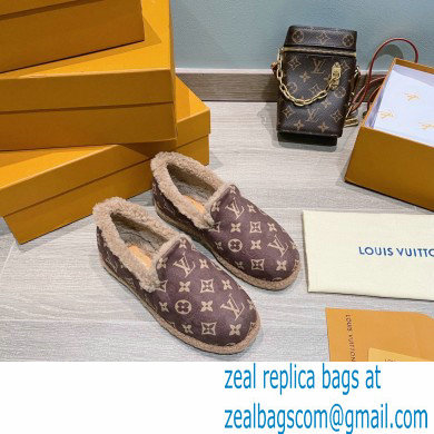 Louis Vuitton Shearling Lining Flat Loafers 01 2020 - Click Image to Close