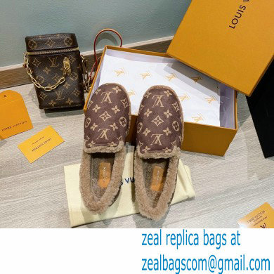 Louis Vuitton Shearling Lining Flat Loafers 01 2020