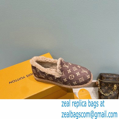 Louis Vuitton Shearling Lining Flat Loafers 01 2020