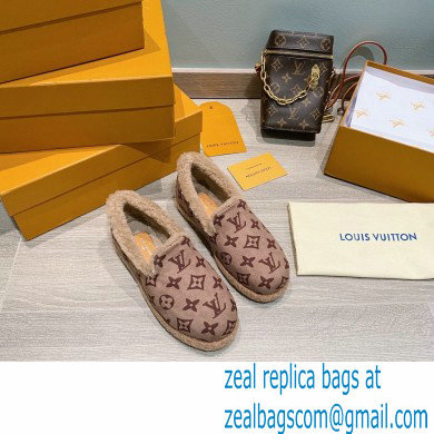 Louis Vuitton Shearling Lining Flat Loafers 02 2020 - Click Image to Close