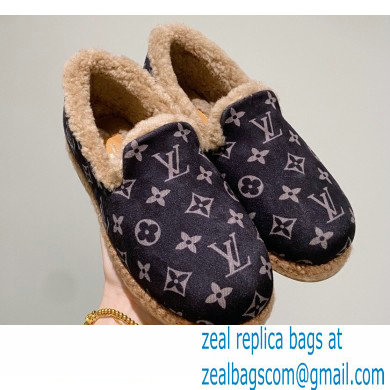 Louis Vuitton Shearling Lining Flat Loafers 03 2020 - Click Image to Close