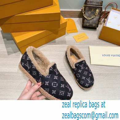 Louis Vuitton Shearling Lining Flat Loafers 03 2020 - Click Image to Close