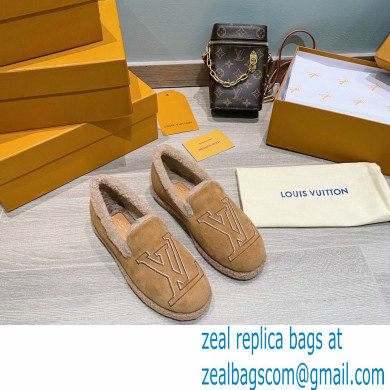 Louis Vuitton Shearling Lining Flat Loafers 05 2020 - Click Image to Close