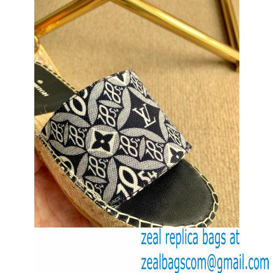 Louis Vuitton Since 1854 Espadrilles Slippers Sandals Black 2020