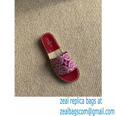 Louis Vuitton Since 1854 Espadrilles Slippers Sandals Red 2020 - Click Image to Close