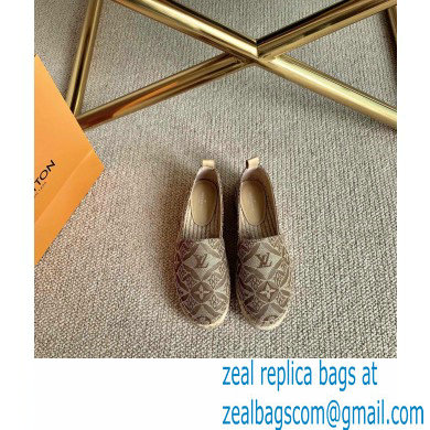 Louis Vuitton Since 1854 Starboard Flat Espadrilles Brown 2020