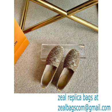 Louis Vuitton Since 1854 Starboard Flat Espadrilles Brown 2020