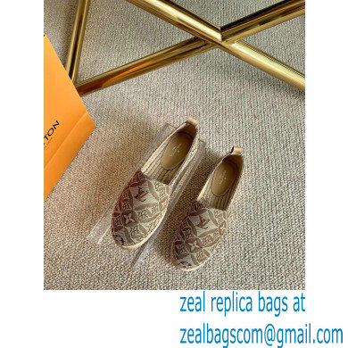 Louis Vuitton Since 1854 Starboard Flat Espadrilles Brown 2020