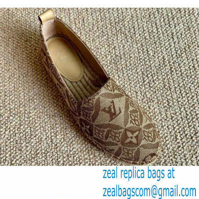 Louis Vuitton Since 1854 Starboard Flat Espadrilles Brown 2020