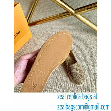 Louis Vuitton Since 1854 Starboard Flat Espadrilles Brown 2020