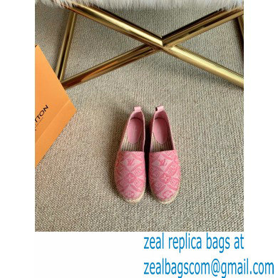 Louis Vuitton Since 1854 Starboard Flat Espadrilles Pink 2020 - Click Image to Close