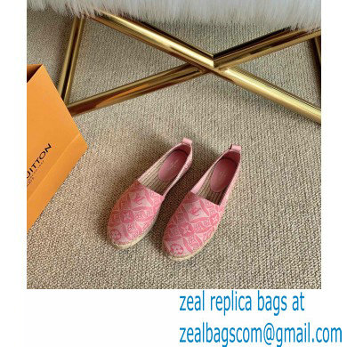 Louis Vuitton Since 1854 Starboard Flat Espadrilles Pink 2020