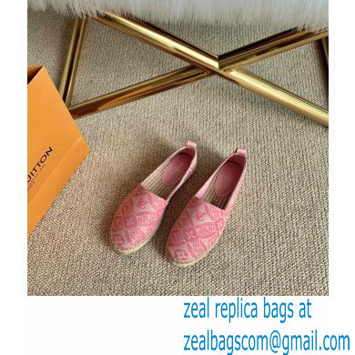 Louis Vuitton Since 1854 Starboard Flat Espadrilles Pink 2020 - Click Image to Close