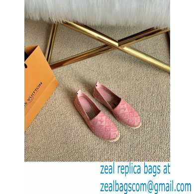 Louis Vuitton Since 1854 Starboard Flat Espadrilles Pink 2020 - Click Image to Close