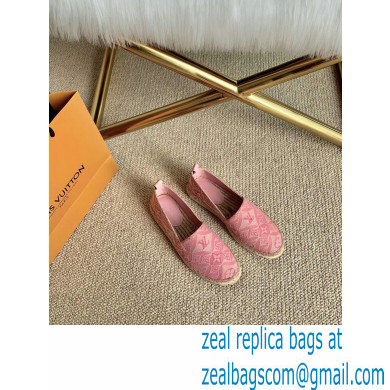 Louis Vuitton Since 1854 Starboard Flat Espadrilles Pink 2020