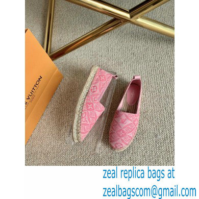 Louis Vuitton Since 1854 Starboard Flat Espadrilles Pink 2020 - Click Image to Close