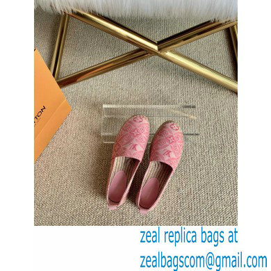 Louis Vuitton Since 1854 Starboard Flat Espadrilles Pink 2020