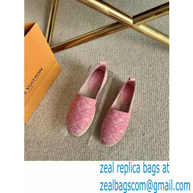 Louis Vuitton Since 1854 Starboard Flat Espadrilles Pink 2020