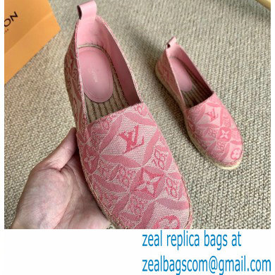 Louis Vuitton Since 1854 Starboard Flat Espadrilles Pink 2020