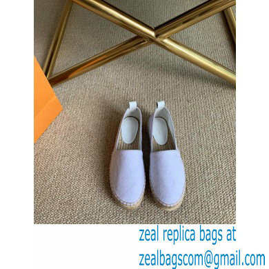 Louis Vuitton Since 1854 Starboard Flat Espadrilles White 2020 - Click Image to Close