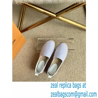 Louis Vuitton Since 1854 Starboard Flat Espadrilles White 2020