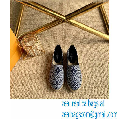 Louis Vuitton Since 1854 Starboard Flat Women's/Men's Espadrilles Black 2020 - Click Image to Close