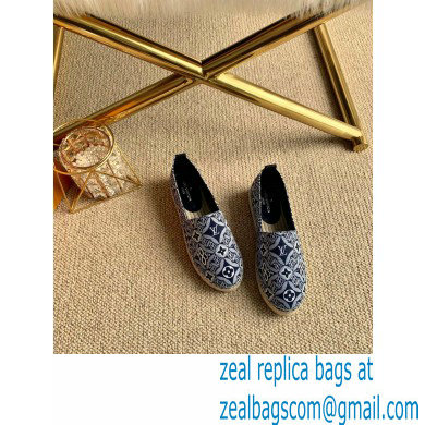 Louis Vuitton Since 1854 Starboard Flat Women's/Men's Espadrilles Black 2020 - Click Image to Close