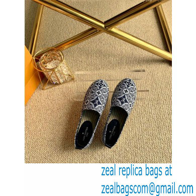 Louis Vuitton Since 1854 Starboard Flat Women's/Men's Espadrilles Black 2020 - Click Image to Close