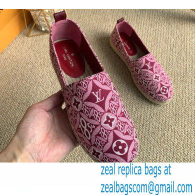 Louis Vuitton Since 1854 Starboard Flat Women's/Men's Espadrilles Red 2020 - Click Image to Close